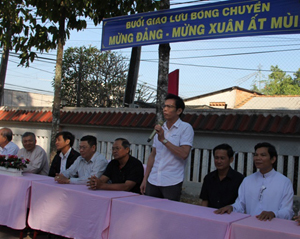 Tay Ninh province: Catholic Solidarity Committee holds new year volleyball exchange